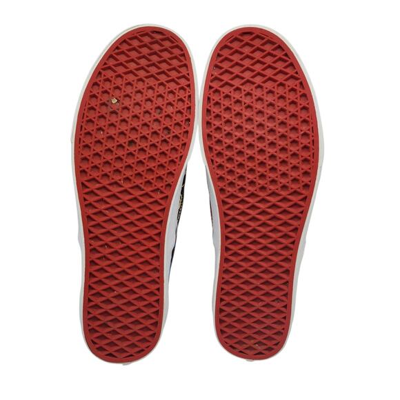 Vans Shoes Mens 12 Spiderman Limited Edition Low Tops Slip Ons Red Blue Marvel - Picture 11 of 11